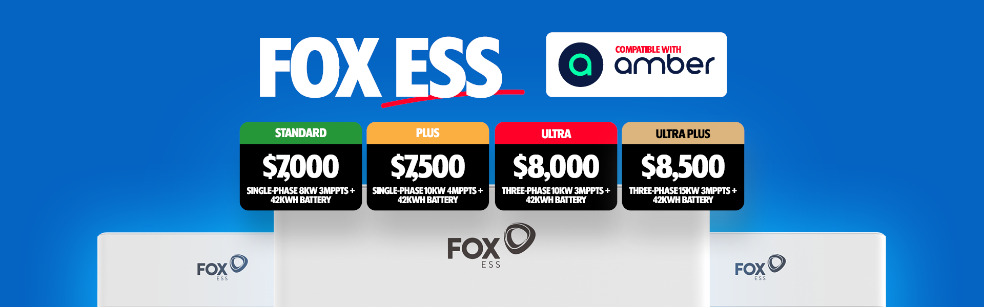Fox ESS Solar Batteries