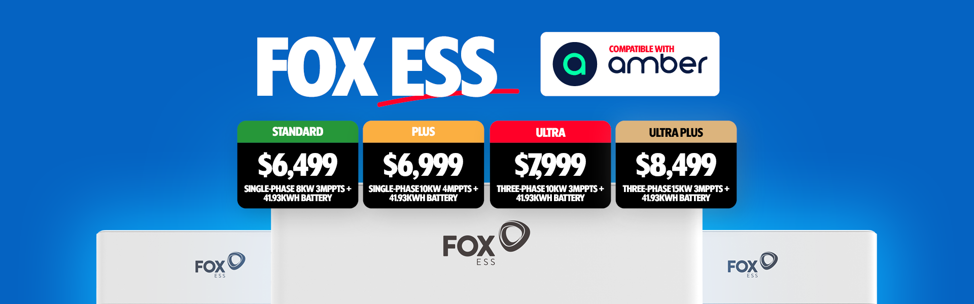 Fox ESS | Aussie Solar Batteries