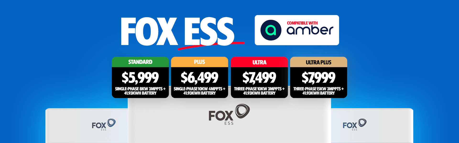 Fox ESS | Aussie Solar Batteries