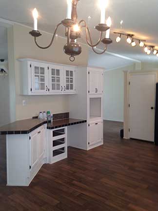 Mobile Home Extra Kitchen Counter - Mobile Home Repair in Ponder TX