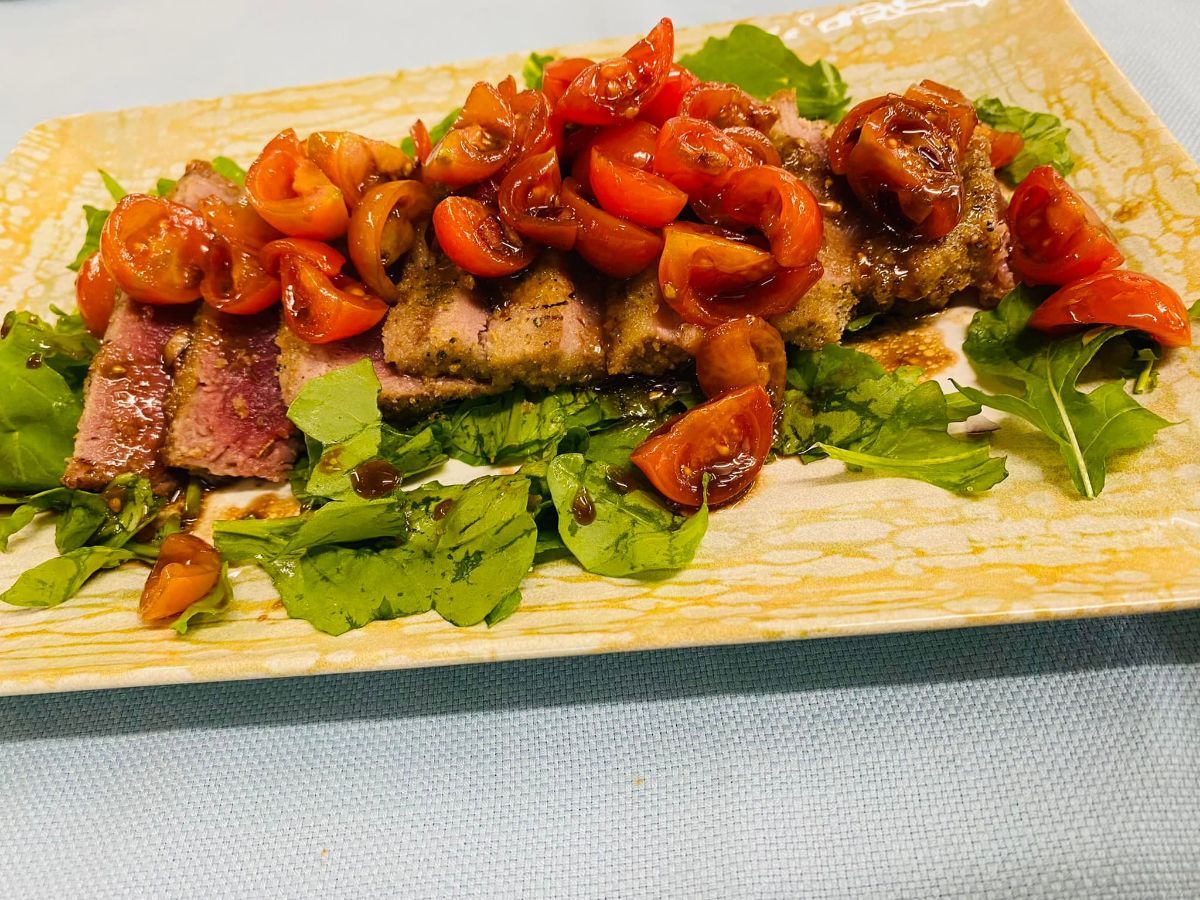 Pesce con pomodorini