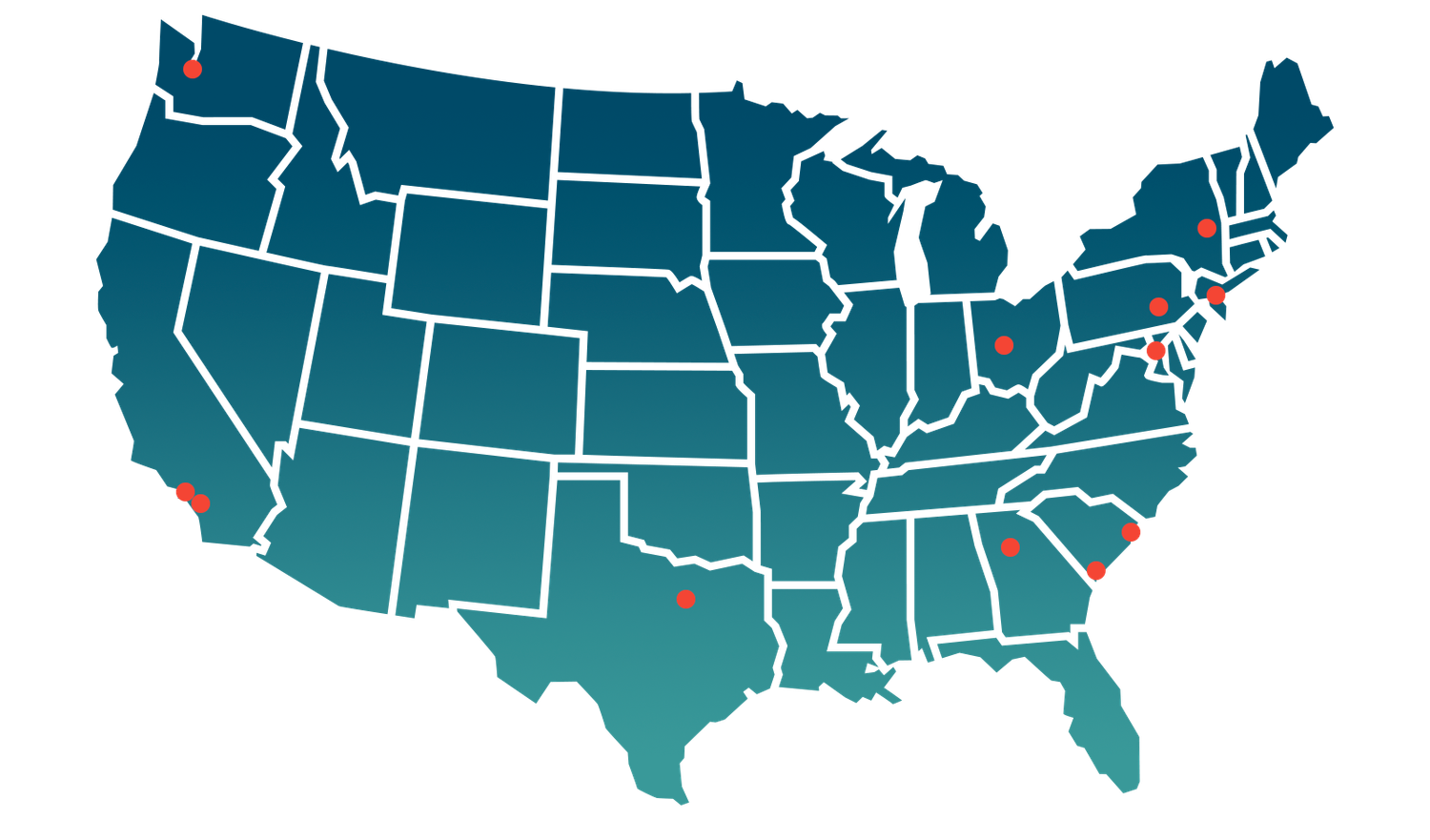 clinical trial map for upper tract urothelial cancer