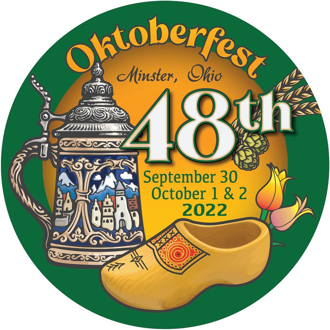 Oktoberfest 2022 button design.