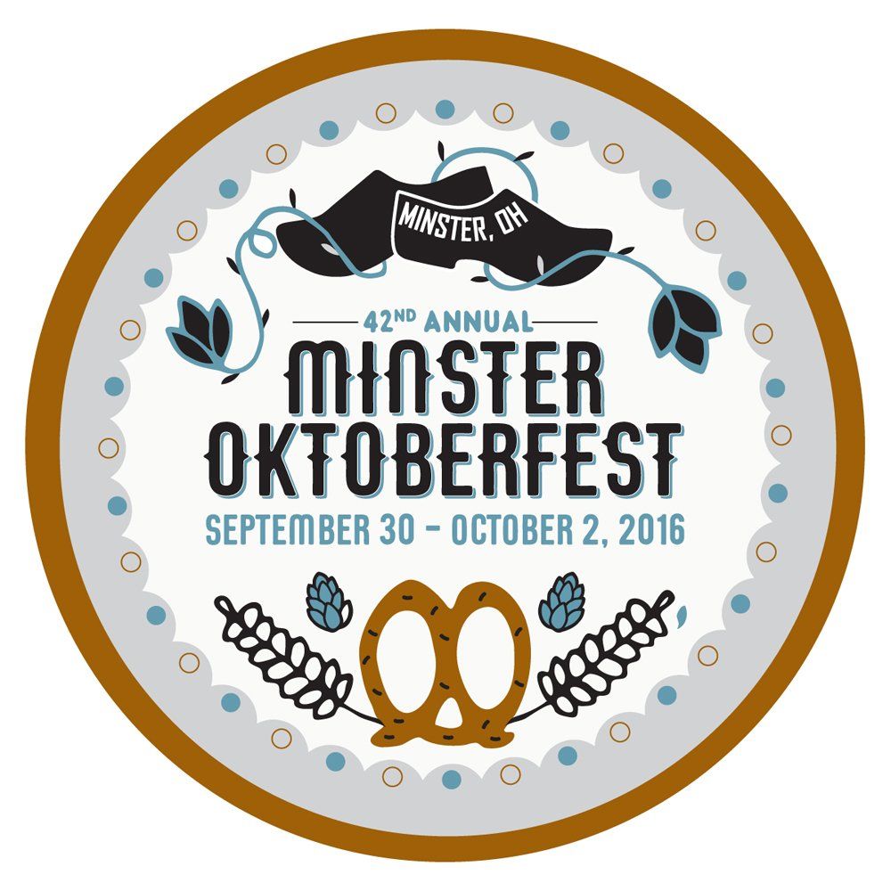 Oktoberfest 2016 button design.
