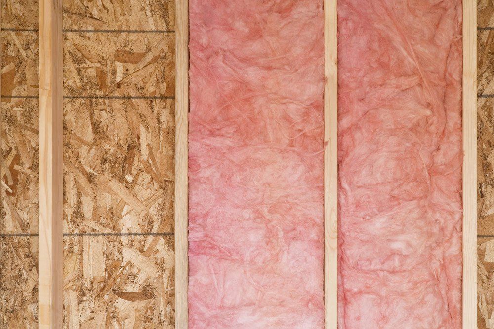 Pink Commercial Wall Insulation for New Building