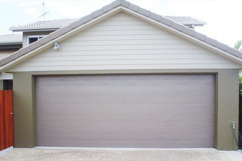 White Garage Door — Noosaville, QLD — Noosa Door Centre