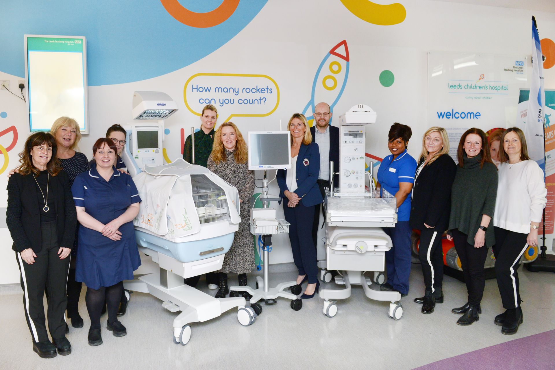 Friends of Alfie Martin donating equipment for Leeds Neotnatal unit
