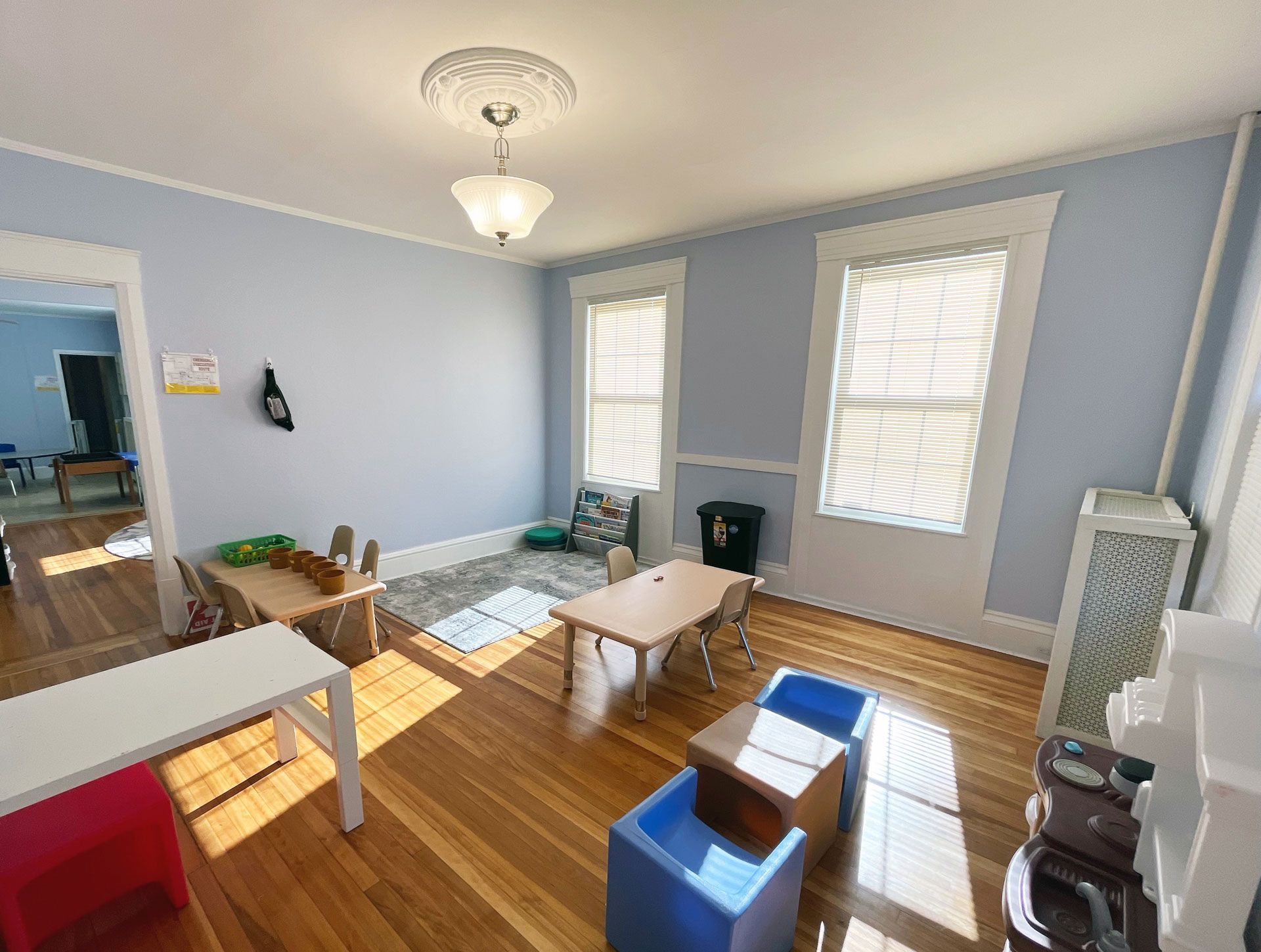 child care assistance room at Early Steps