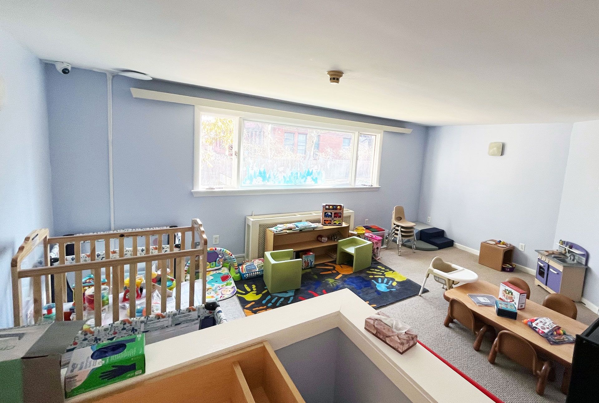 picture of infant care room