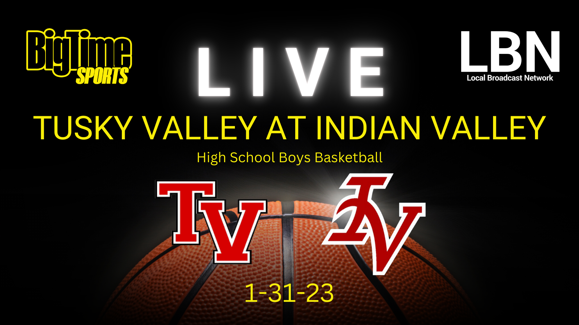 LIVE! Tusky Valley VS Indian Valley