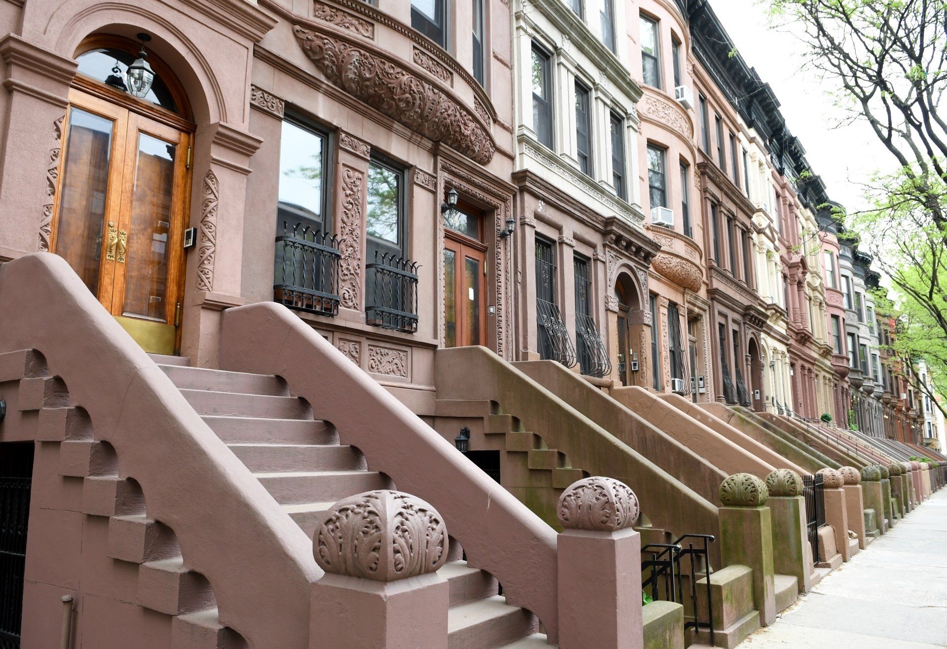 brownstone apartment complex nyc