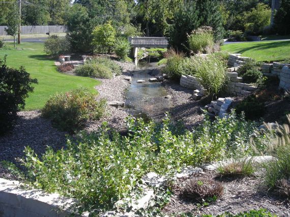 Site Planing — Green Garden with Stone Pathway in Palos Park, IL