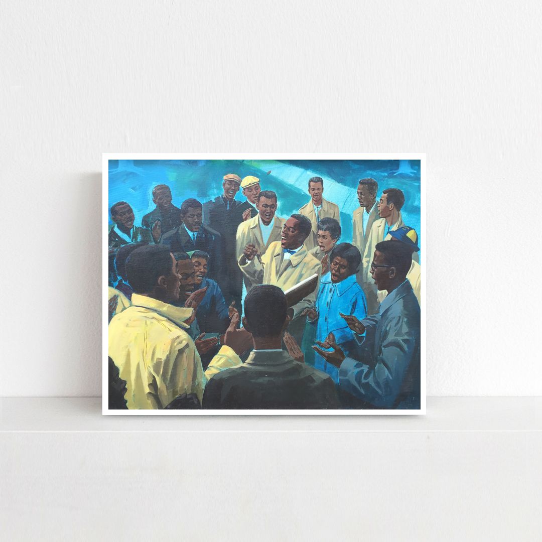 Clark College Students Preparing to March - Open Edition