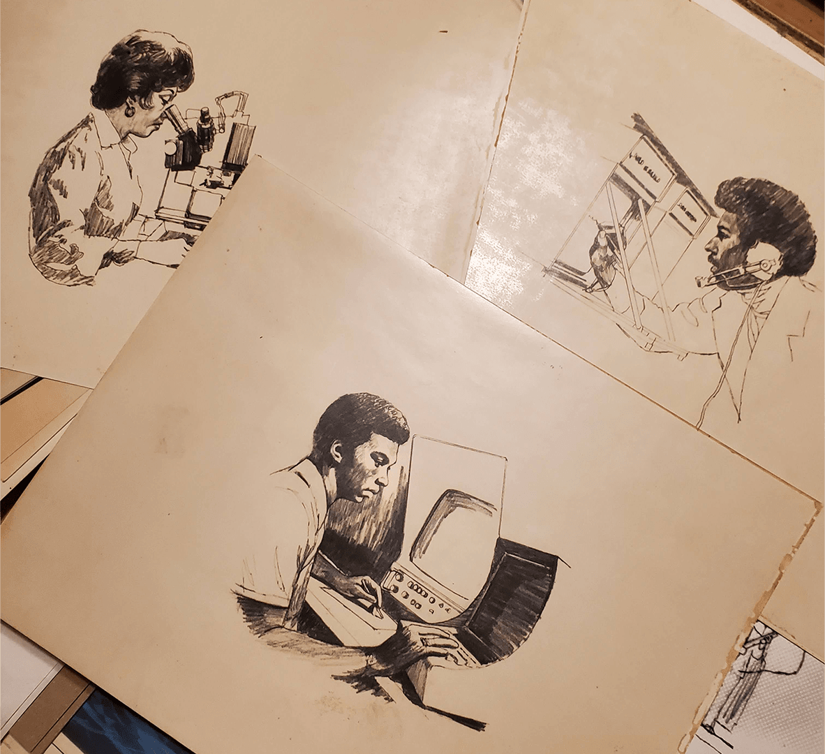 Civil Rights Artwork Sketch