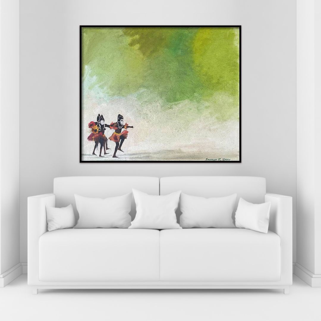 Three Dogon Dancers - Limited Edition 30