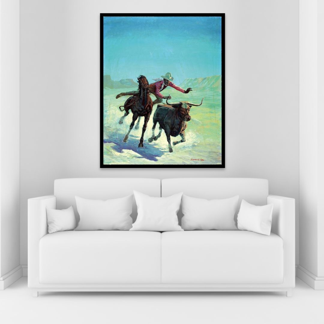 Bill Pickett Bulldogging - Limited Edition 30