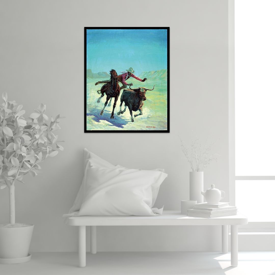 Bill Pickett Bulldogging - Limited Edition 60