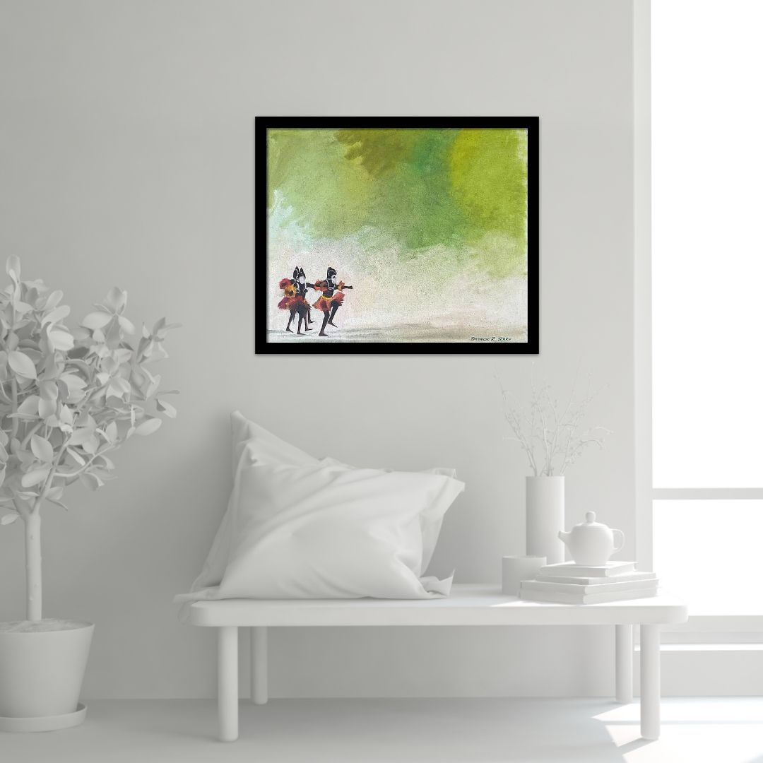 Three Dogon Dancers - Limited Edition 60