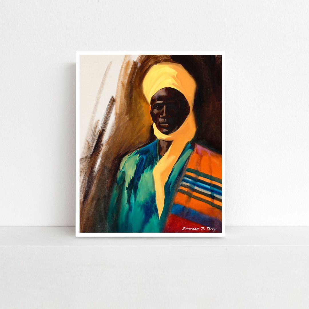 Yellow Turban - Open Edition