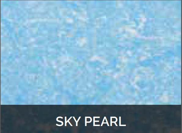 A picture of a blue sky pearl swimming pool.