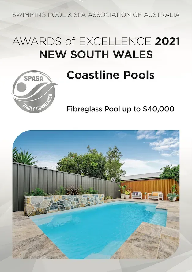 Awards of excellence 2021 new south wales coastline pools