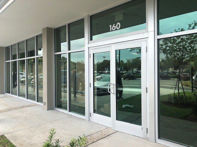 Frame Glass Door — Miami, FL — Solar Tint, Inc.