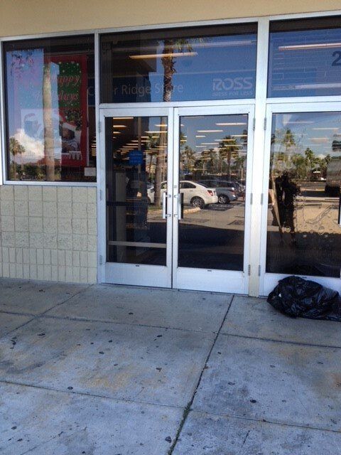 Store With Glass Door — Miami, FL — Solar Tint, Inc.