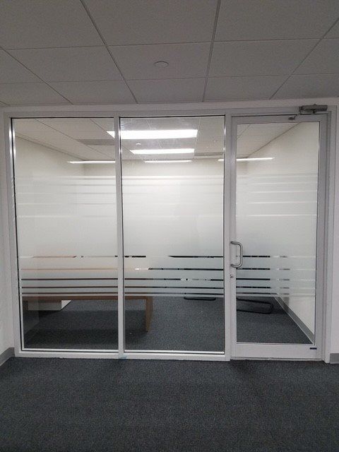 Office Glass Film Frosted — Miami, FL — Solar Tint, Inc.