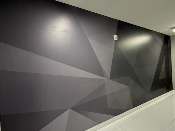 Custom wayfinding wall graphics in Paramount Miami Worldcenter
