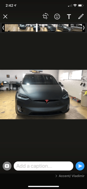 Phone View Of A Car — Miami, FL — Solar Tint, Inc.