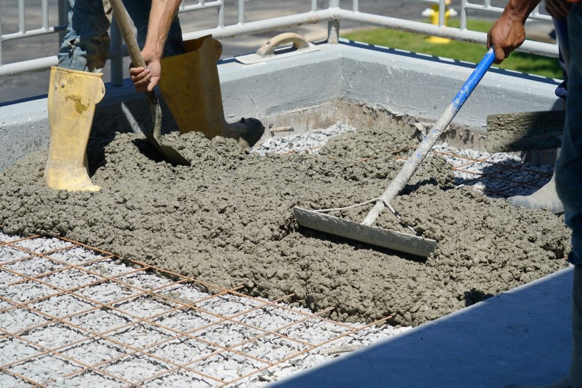 An image of stamped concrete services in Whittier, CA