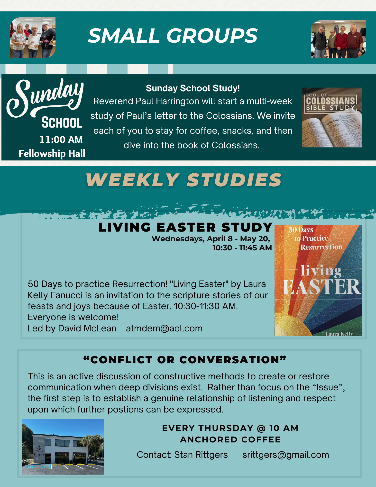 Church newsletter: Magnolia UMC, August 20, 2023; upcoming events and service details.