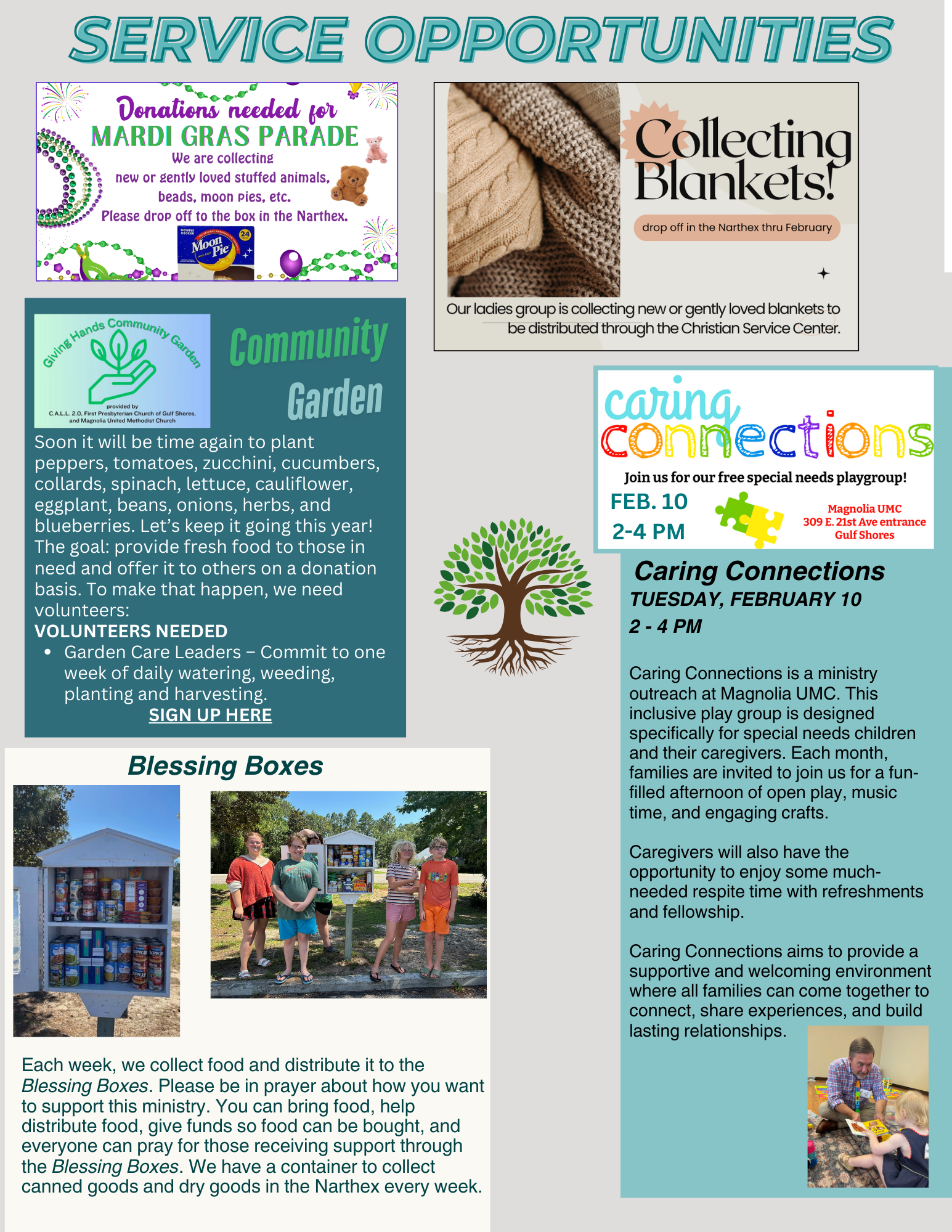 Church newsletter: Magnolia UMC, August 20, 2023; upcoming events and service details.