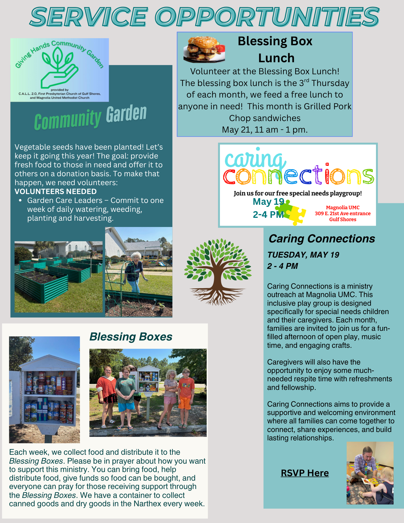 Church newsletter: Magnolia UMC, August 20, 2023; upcoming events and service details.