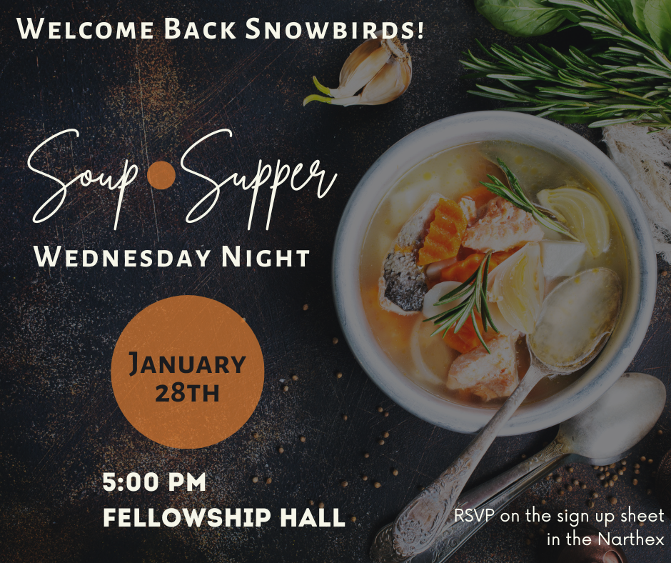 Joint worship service announcement. Featuring gold and black balloons. Sunday, Sept. 7, 10 AM Sanctuary, followed by a meal.