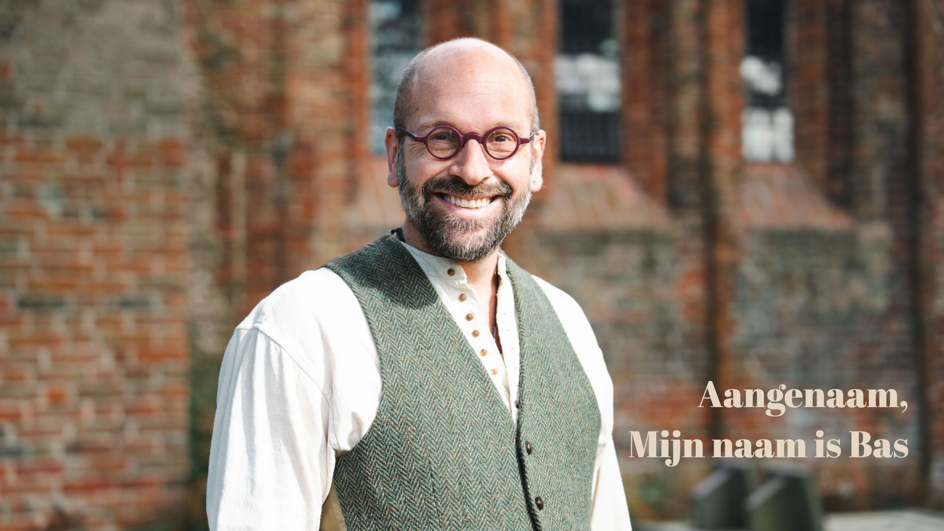 Bas van der Tang, coach, die werkt met liefde en waarheid.