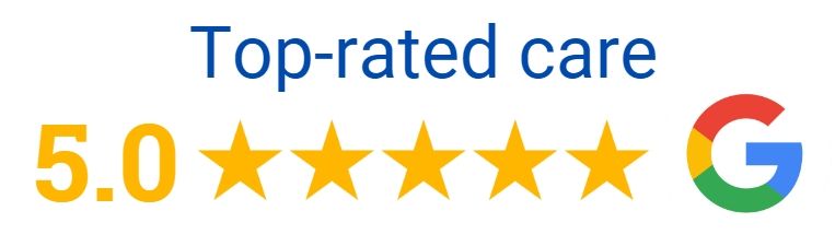 5 Star Top-Rated Care Badge