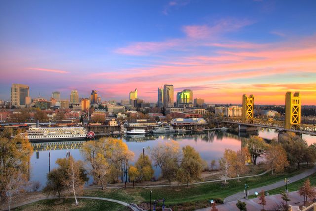 Sacramento skyline