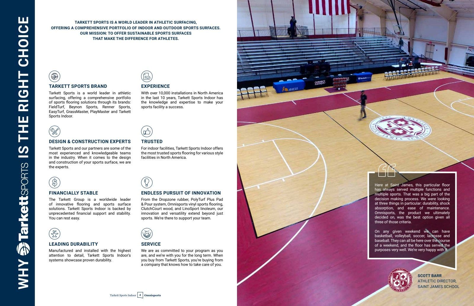 A marketing flyer titled 