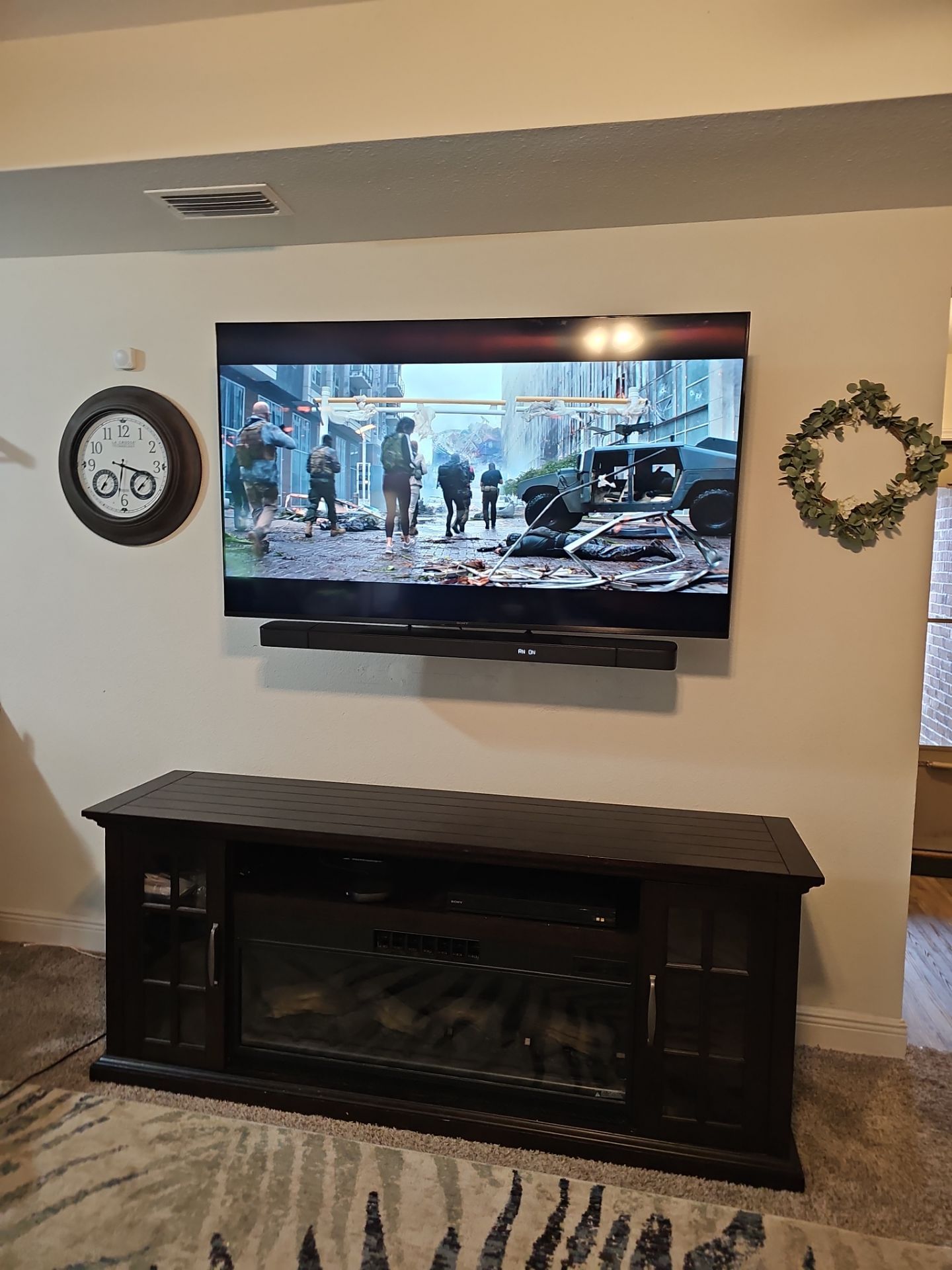 Professional TV mounting on [wall type] in [city, state]