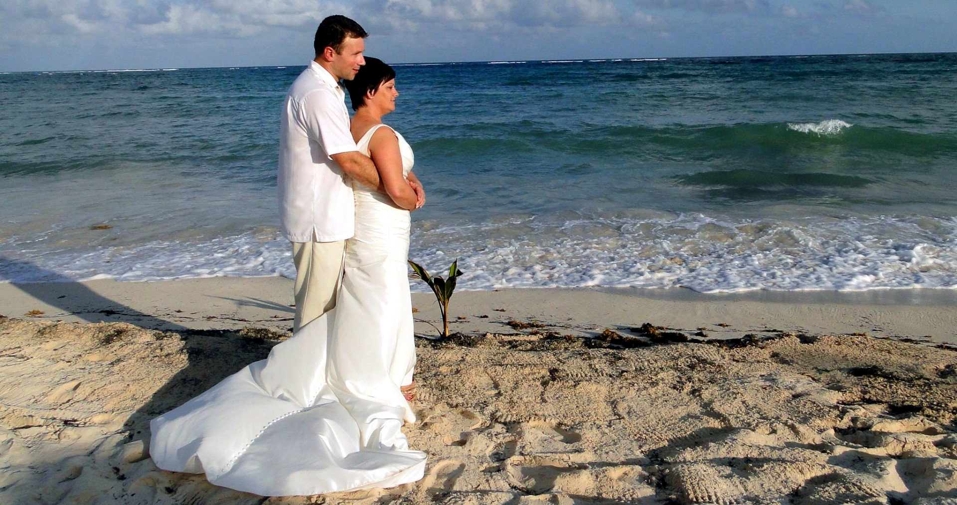 The perfect beach for a wedding