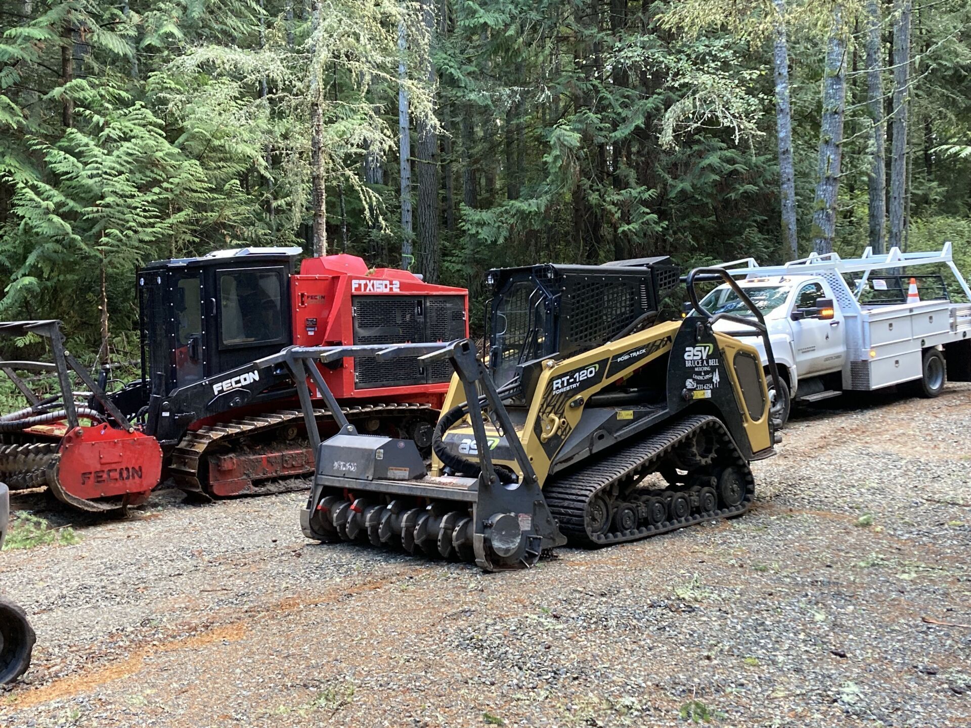 Land Clearing Machinery Whidbey Island