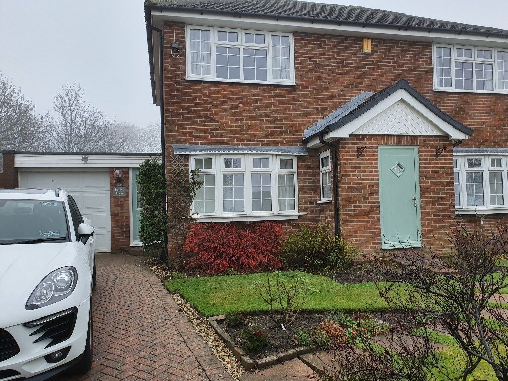 diamond cottage door in chartwell green