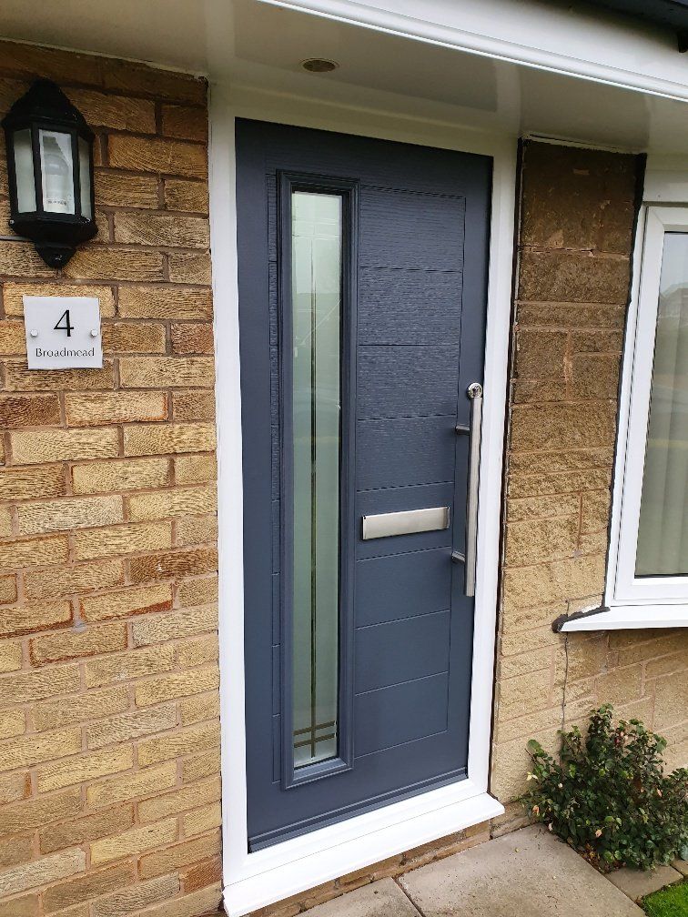 anthracite grey door