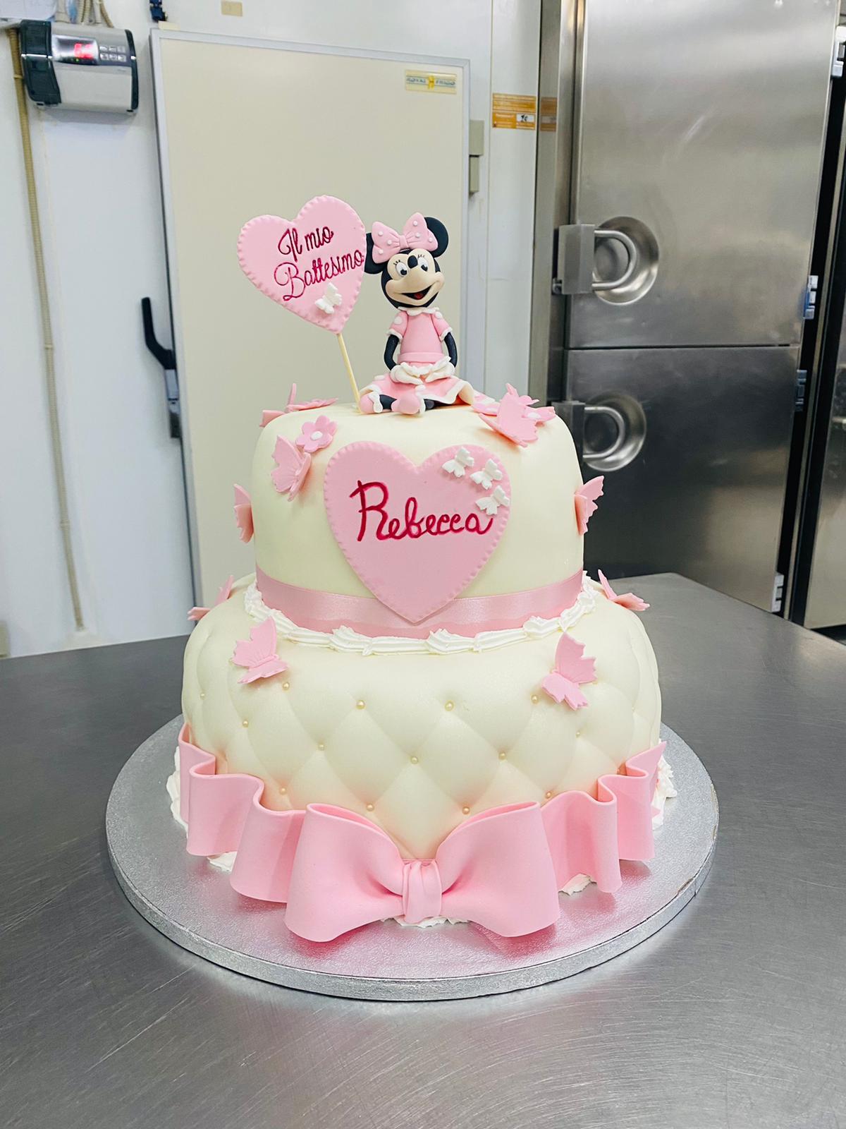 torta rosa minnie