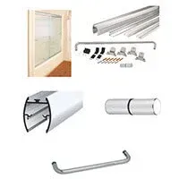 There are many different types of shower door accessories.