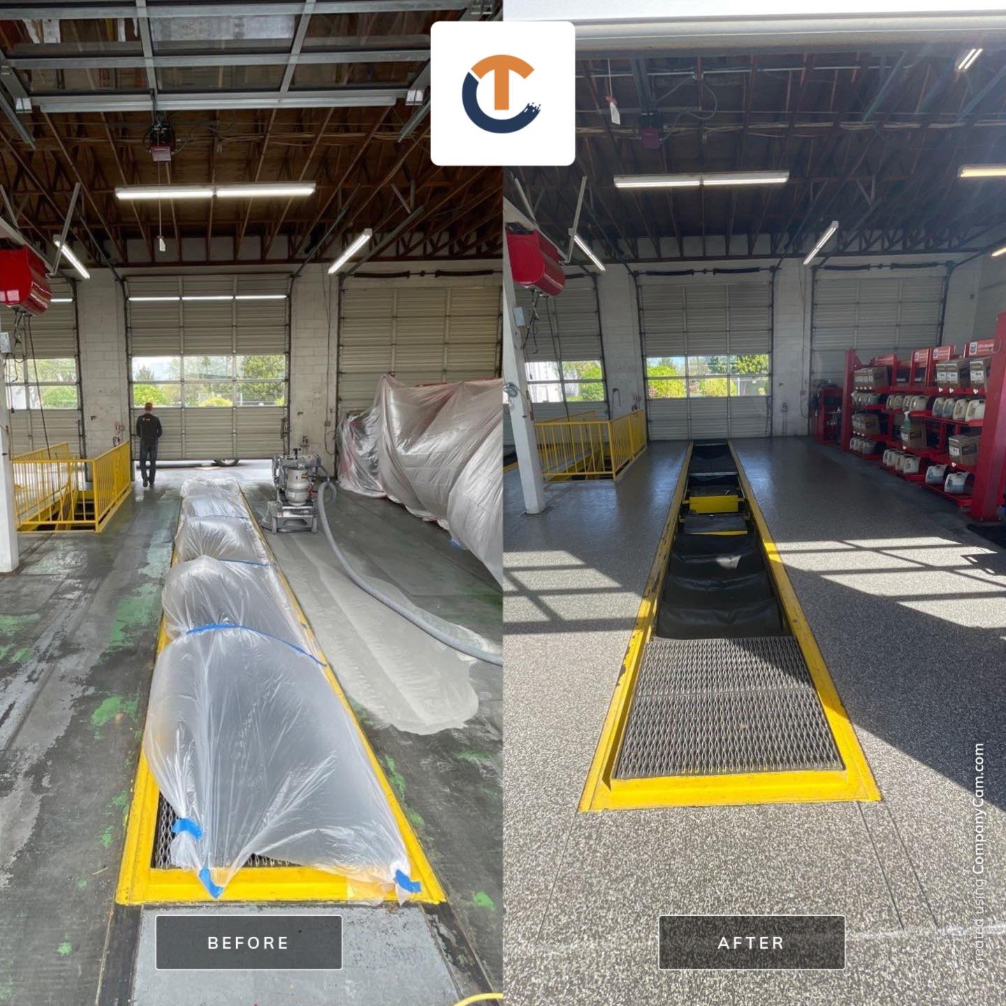 Concrete Top Coating for Yuba City Sierra Lube Express