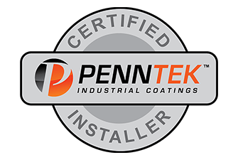 A penntek industrial coatings certified installer logo