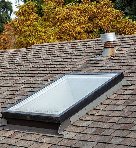 Shingle Roof with Skylight — Renton, WA — BR Roofing Inc