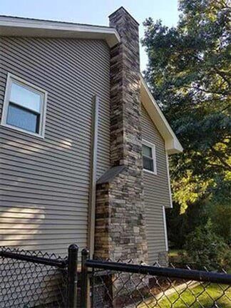 Chimney Showroom — Quality Roofing in Derry, NH